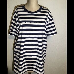 Penshoppe striped tee shirt size XL
